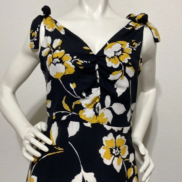 Koton Floral Patterned Dress Size 8 - Picture 3 of 8